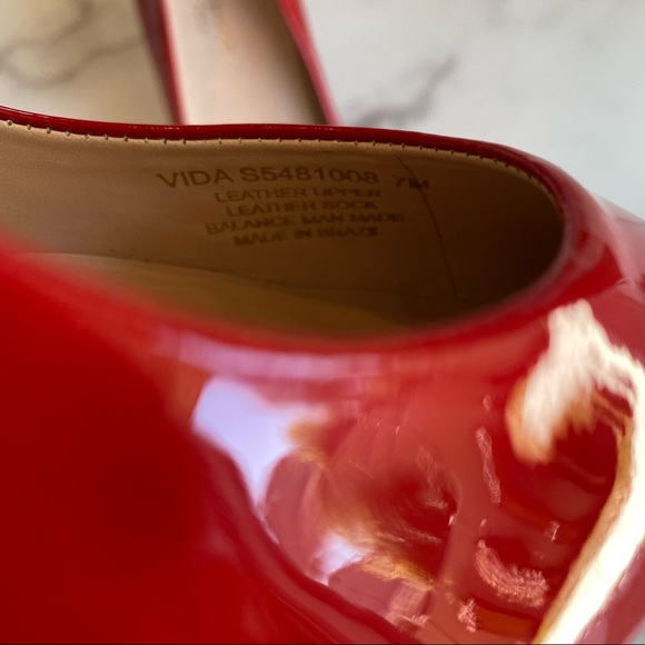 KATE SPADE Red Patent Leather High Heel Pumps - Picture 6 of 7